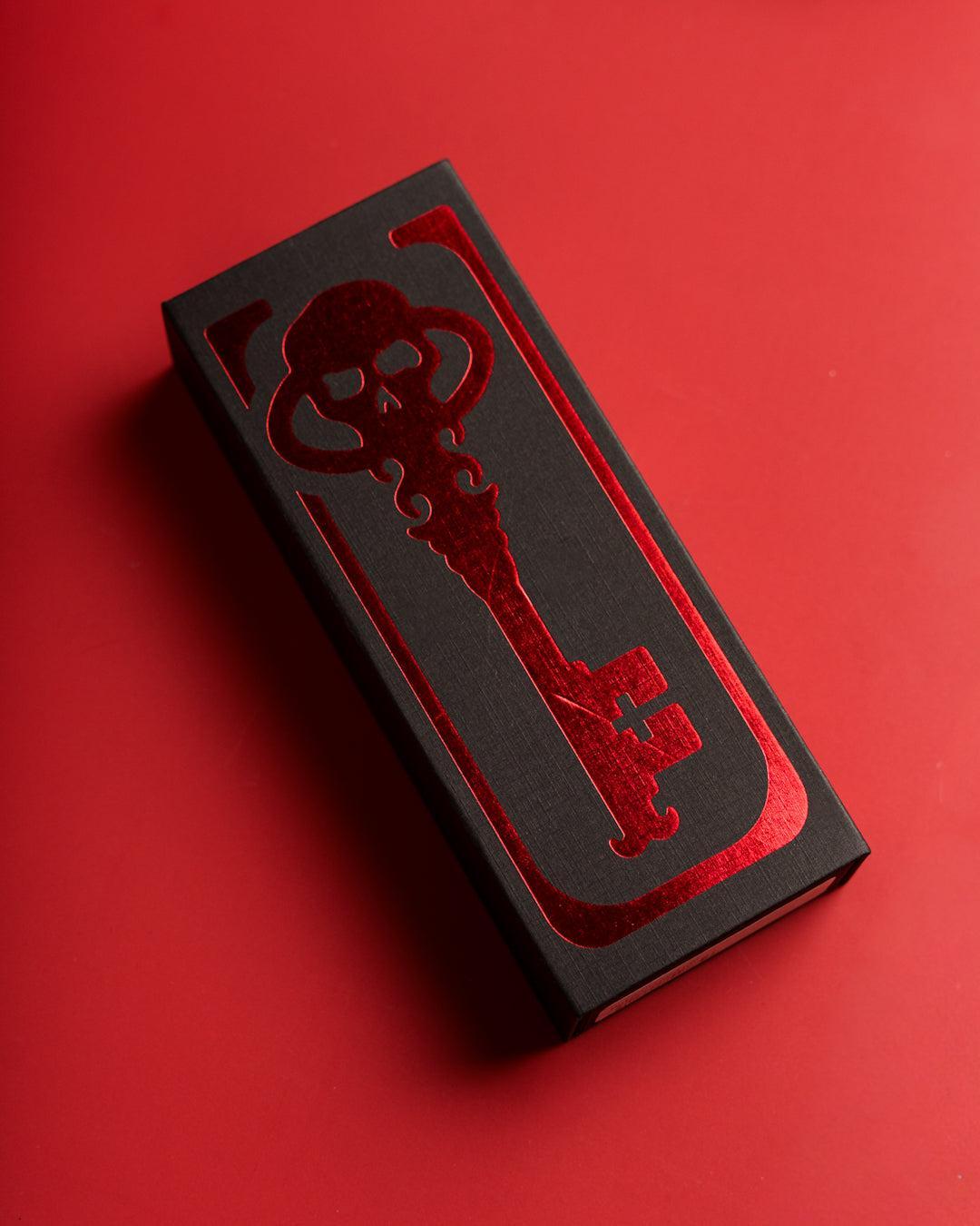 Chaves Knives-Chaves Knives RCK9 Titanium Frame Lock - Stonewash Titanium Handles - Machine Satin M390 Blade-6-Urban Cutlery