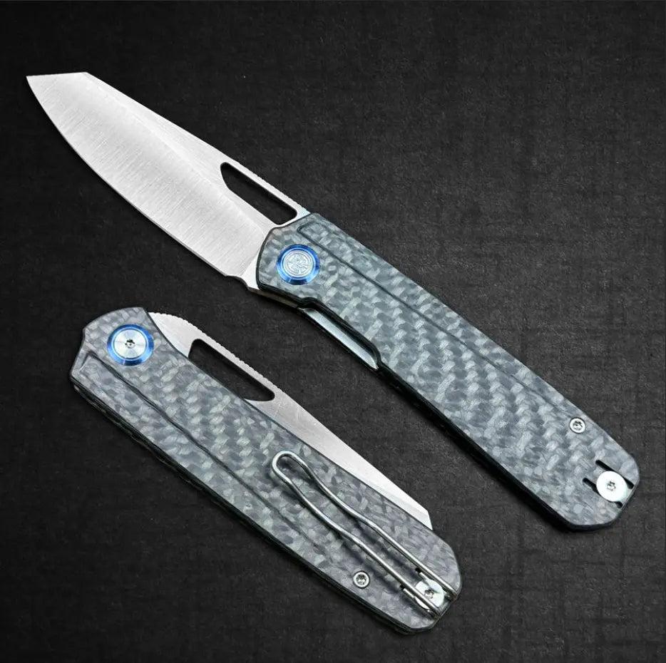 Divo Knives-Divo Mash V2.5 - Carbon Fiber/Belt Satin-1-Urban Cutlery