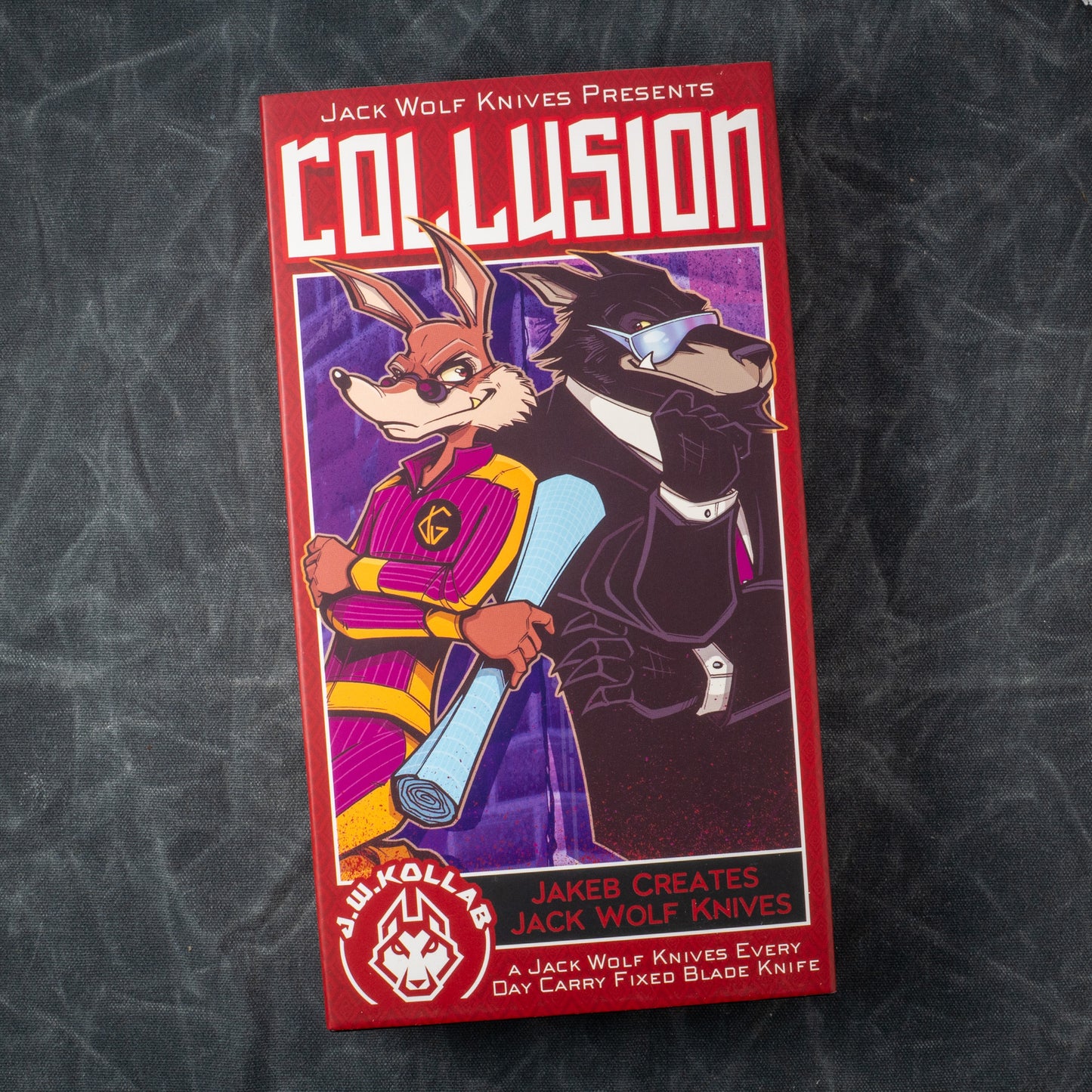 Jack Wolf Knives-Jack Wolf Knives - COLLUSION - Available 8/15 @ 2PM EST!-Urban Cutlery
