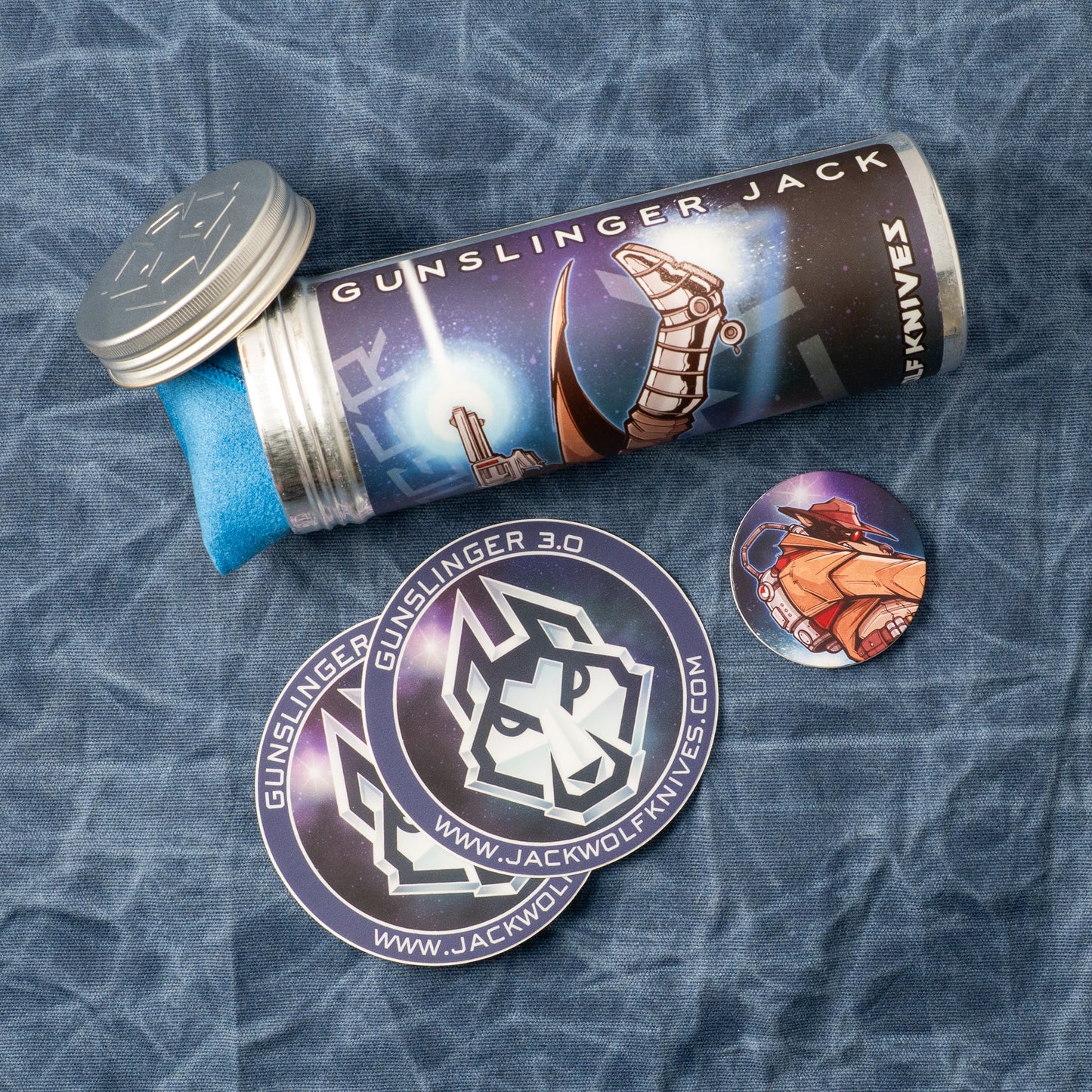 Jack Wolf Knives-Jack Wolf Knives - GUNSLINGER JACK - Available 2/20 @ 2PM EST!-Folding Knife-Urban Cutlery