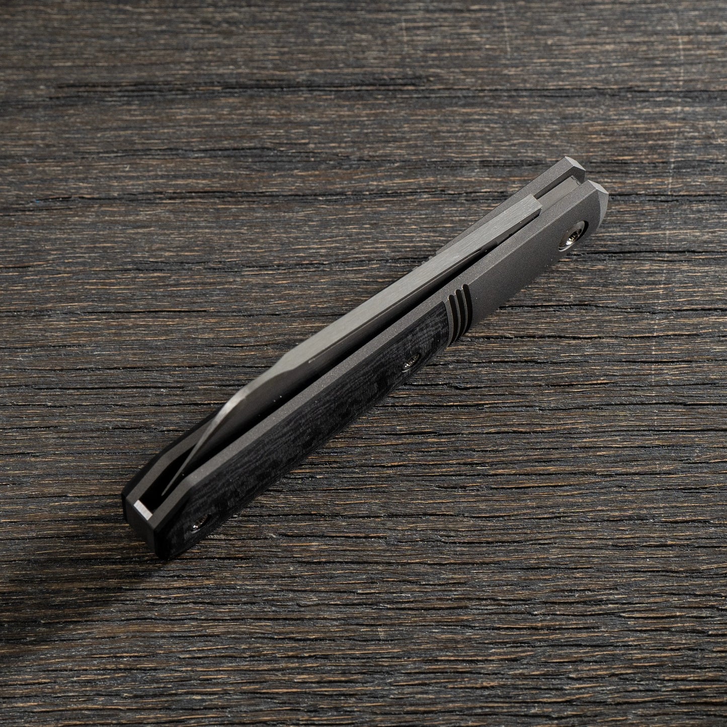 Jack Wolf Knives-Jack Wolf Knives - MIDNIGHT JACK - TWILL CARBON FIBER-Urban Cutlery