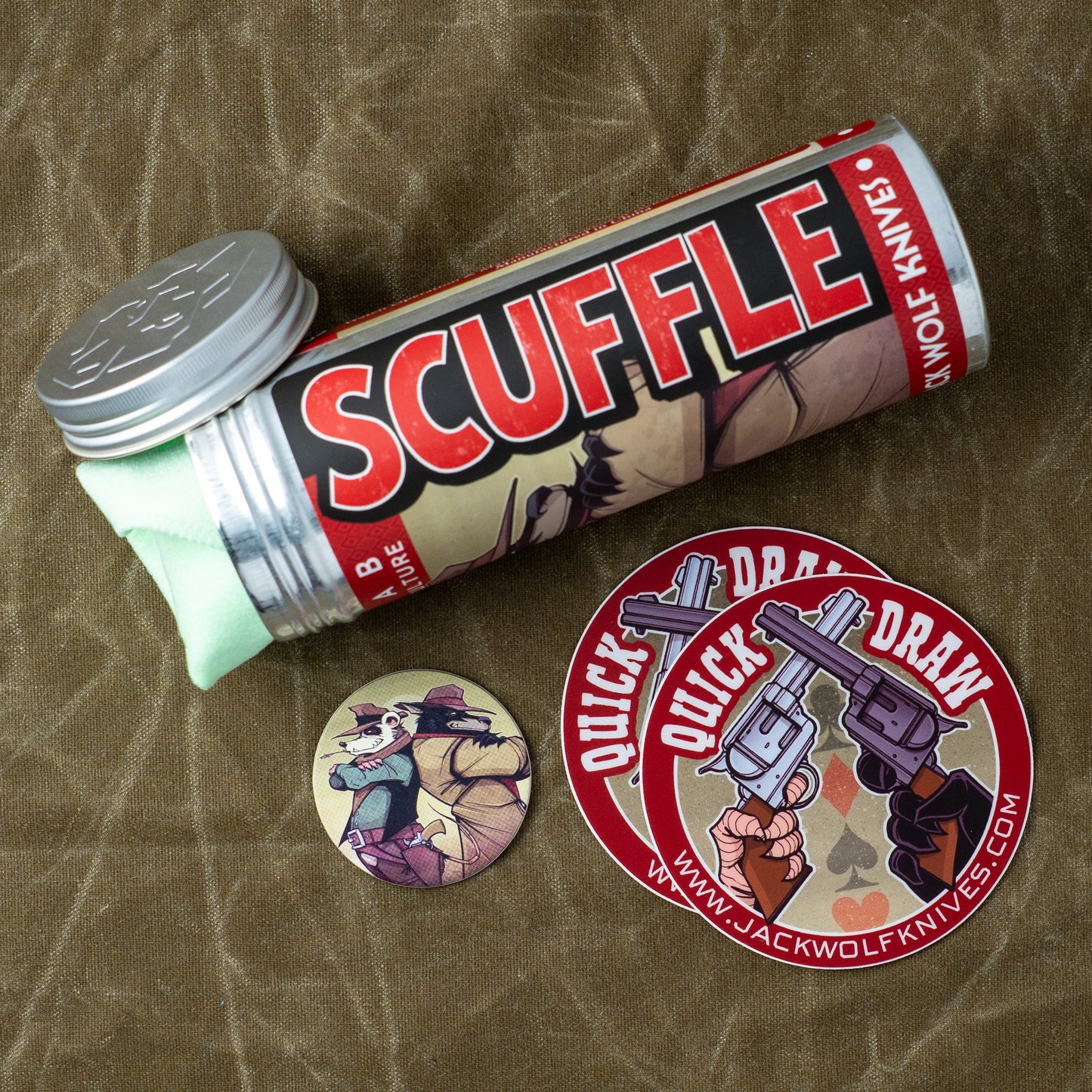 Jack Wolf Knives-Jack Wolf Knives - SCUFFLE - Available 10/3 @ 2PM EST!-Urban Cutlery