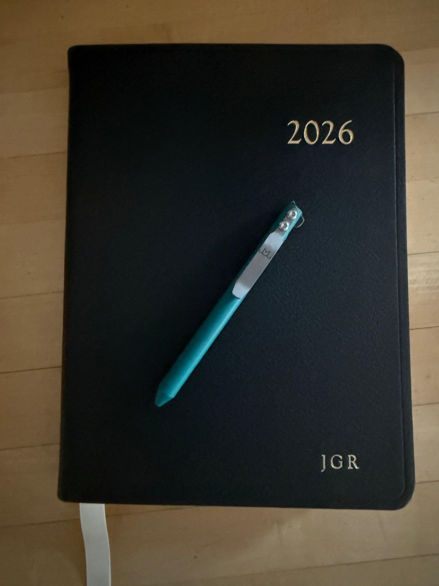 Maverick Customs-Maverick Customs Flipper Universal Pen - Teal Cerakote Aluminum - Black/Green G10 Flipper-Urban Cutlery