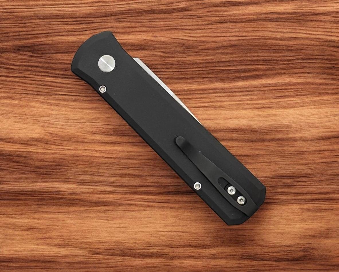 Pro-Tech-Pro-Tech 7210.Livewire.20CV Godson AUTO - Livewire Copper Carbon Fiber Inlay Handles - Satin 20CV Blade-Urban Cutlery
