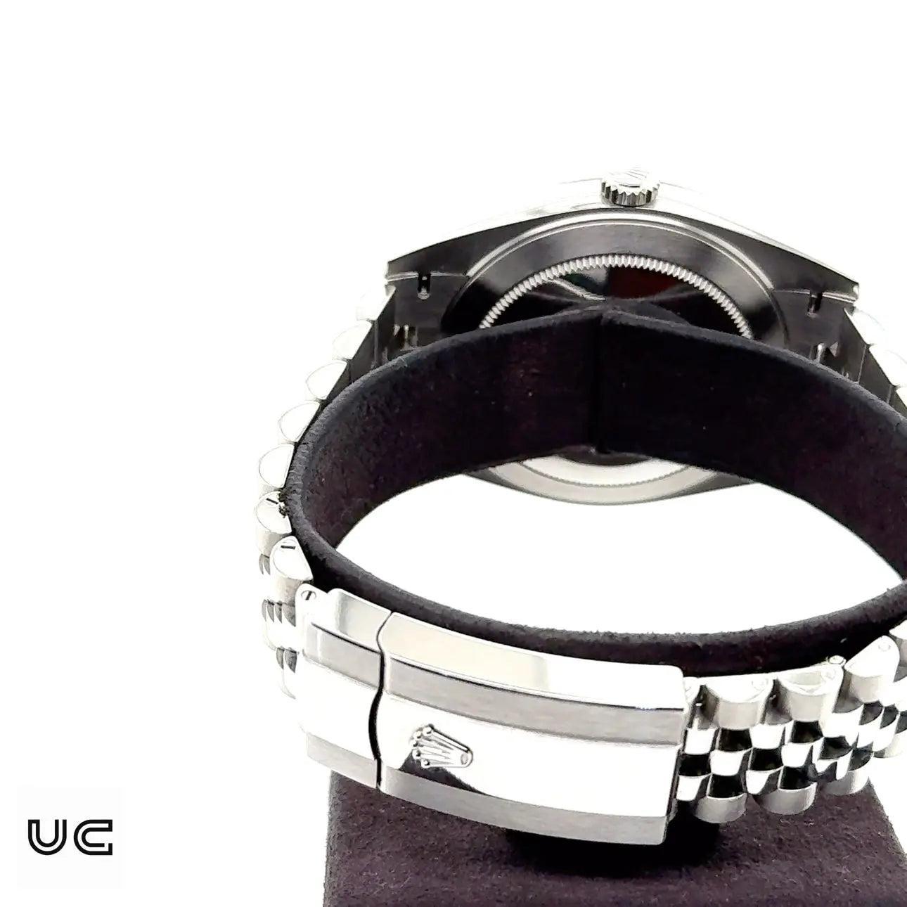 Rolex-Rolex Datejust 41 - 2022 White Dial - Jubilee Bracelet - 126334-Urban Cutlery