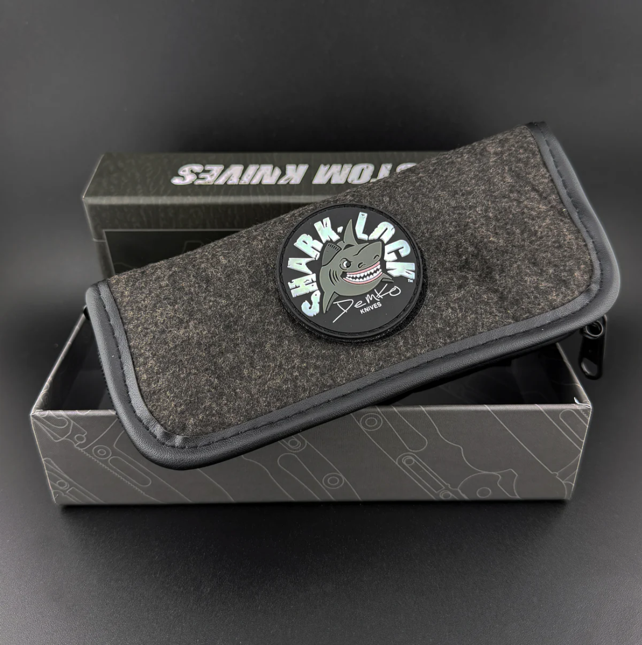 Demko Knives USA MGAD20S - Black G10 Handles - MagnaCut Barong Blade