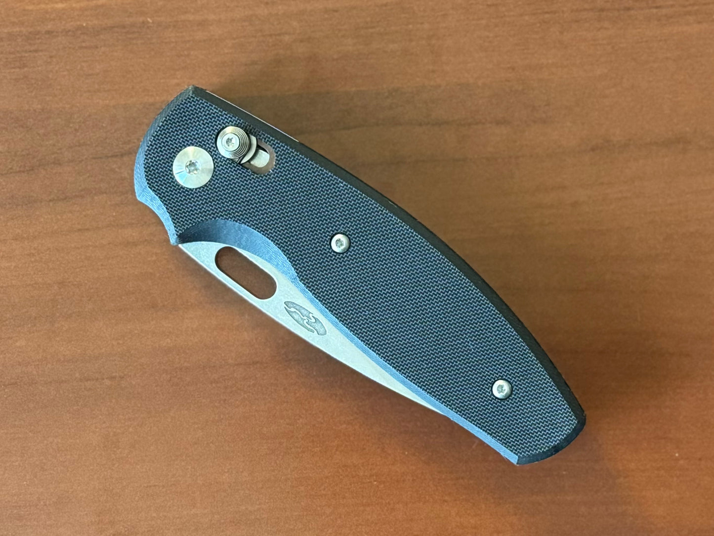 Three Rivers Mfg.-Three Rivers Mfg. (TRM) Bulldog (First Production Run) - Black G10 Handles - CTS-B75P Blade-Urban Cutlery
