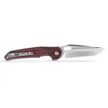 Vosteed-Vosteed Thunderbird - Trek Lock Knife (3.48" S35VN Blade & Red Topo G10 Handle) - VOSTBSG1-Urban Cutlery