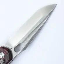 Vosteed-Vosteed Thunderbird - Trek Lock Knife (3.48" S35VN Blade & Red Topo G10 Handle) - VOSTBSG1-Urban Cutlery