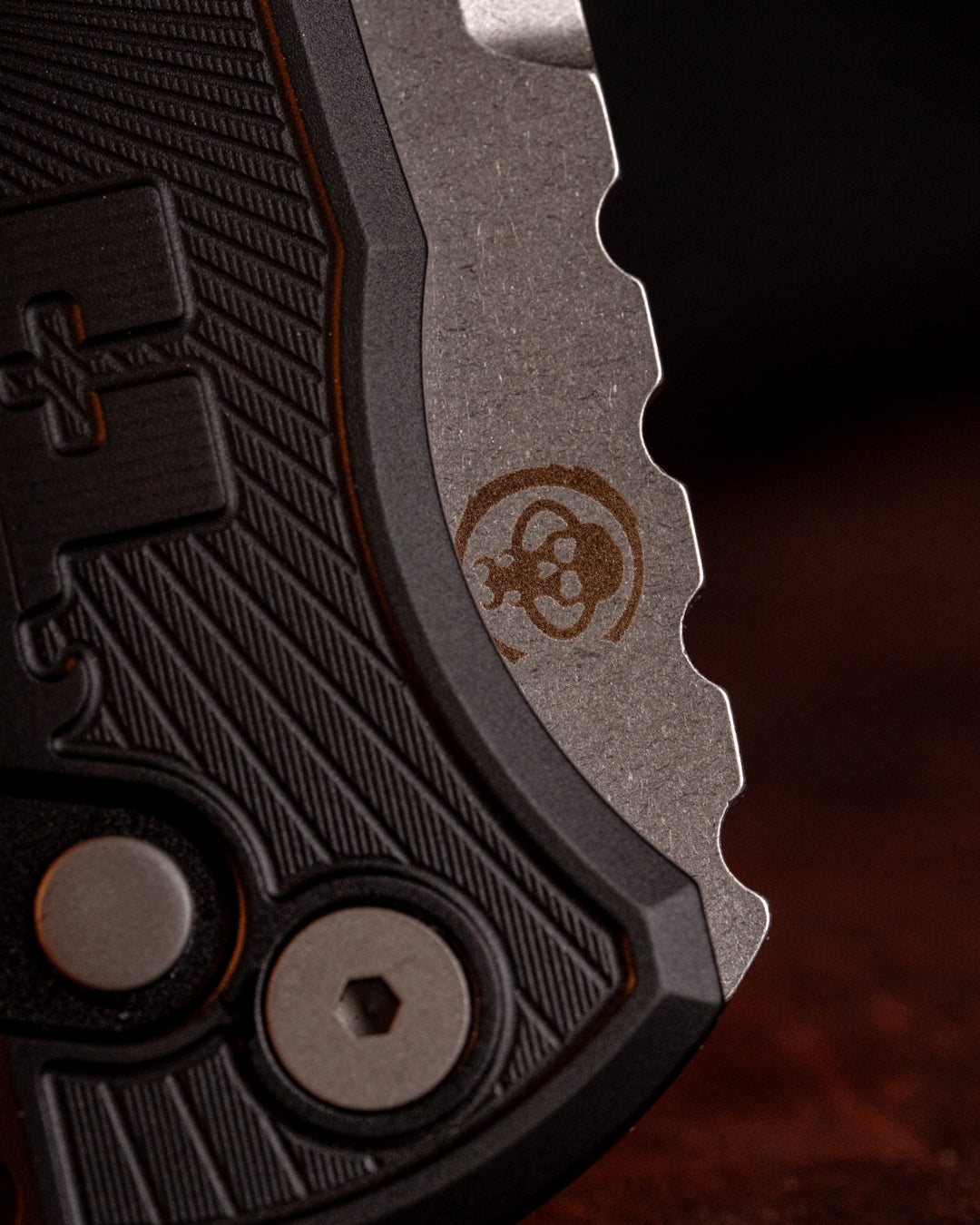 Chaves x ProTech 229 Redencion Auto - Black Key Milled Handles - Stonewash S35vn Blade