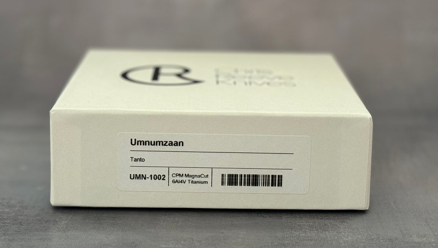 Chris Reeve Knives-Chris Reeve Knives Umnumzaan - MagnaCut Tanto Blade - Brand New-7-Urban Cutlery