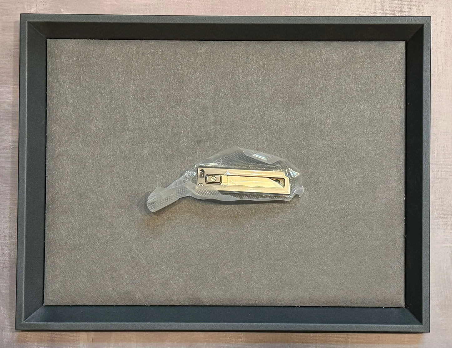 D Rocket Design-D Rocket Design KatanaO Manual OTF - Titanium Scales - M390 Blade - Brand New-Urban Cutlery