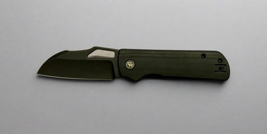 Divo Knives-Divo Knives Pony Stout - Black G10 - Black Stonewashed 14C28N Blade - Brand New-1-Urban Cutlery