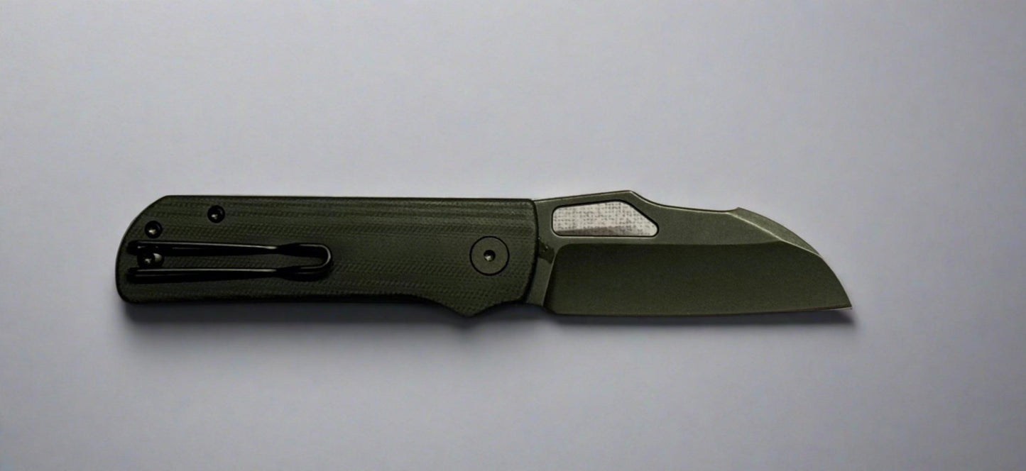 Divo Knives-Divo Knives Pony Stout - Black G10 - Black Stonewashed 14C28N Blade - Brand New-2-Urban Cutlery