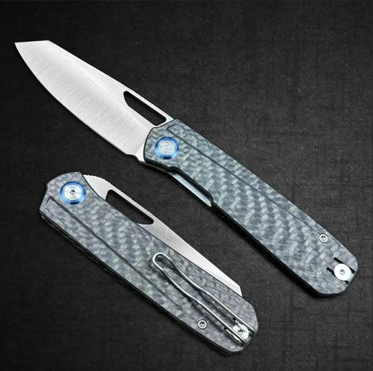 Divo Knives-Divo Mash V2.5 - Carbon Fiber/Belt Satin-1-Urban Cutlery