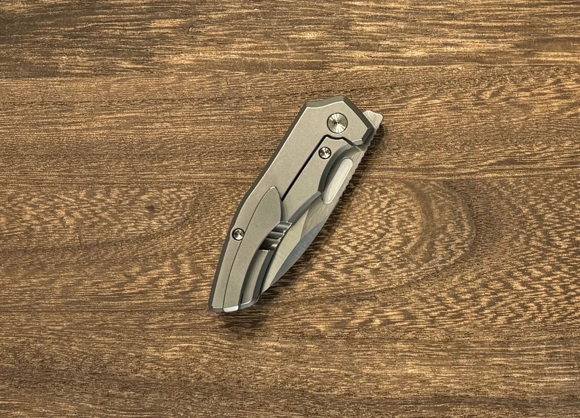 Griffin Company-Griffin Company Scout F2 - Stonewashed/Satin Magnacut - Brand New-4-Urban Cutlery