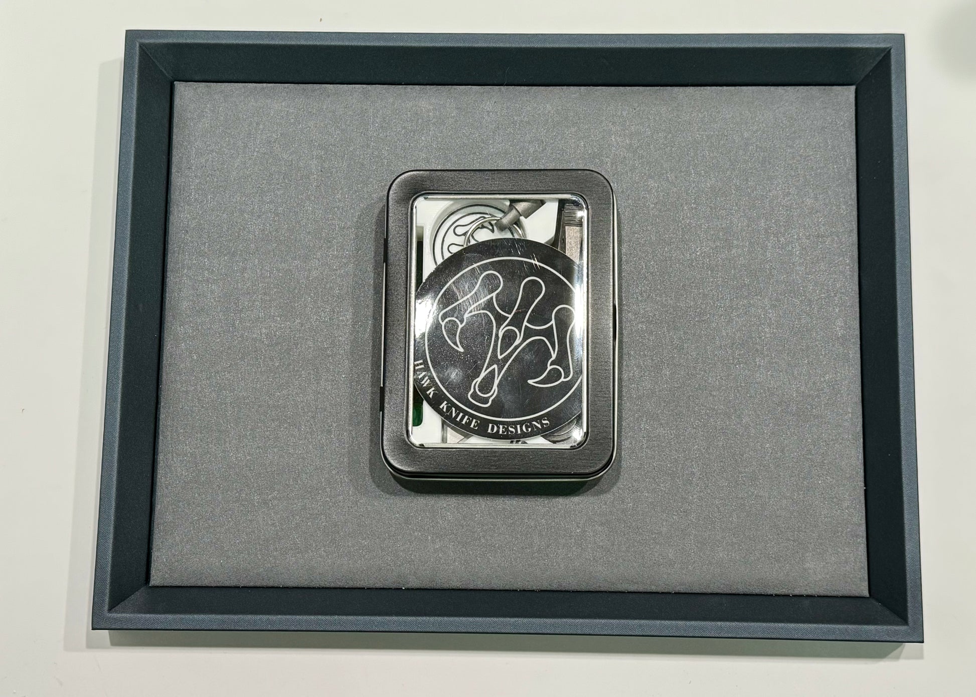 Hawk Knife Designs-G&G Hawk Knives Shortcut Titanium Flipper Utility Knife - Brand New-2-Urban Cutlery