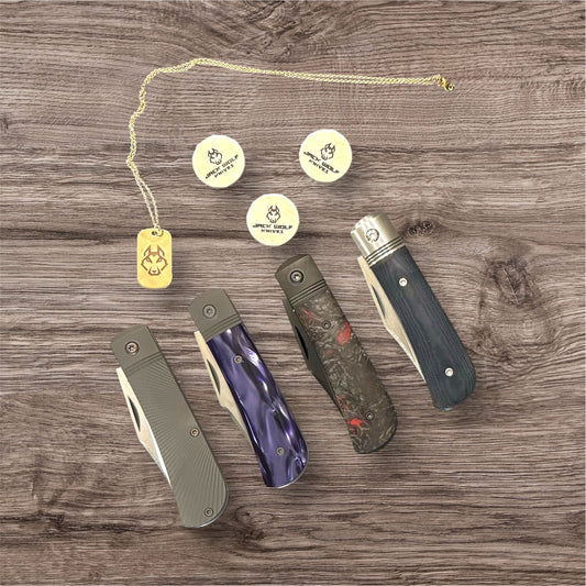 Jack Wolf Knives - Benny's Clip Jack Wolf Knives Urban Cutlery & Lifestyle Shoppe