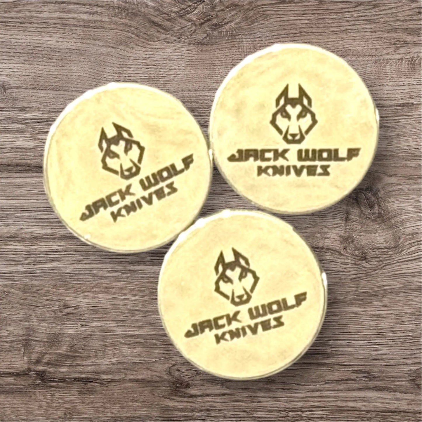 Jack Wolf Knives-Jack Wolf Knives - BENNY'S CLIP - TITANIUM STARBURST - w/ FREE Tumbler-10-Urban Cutlery