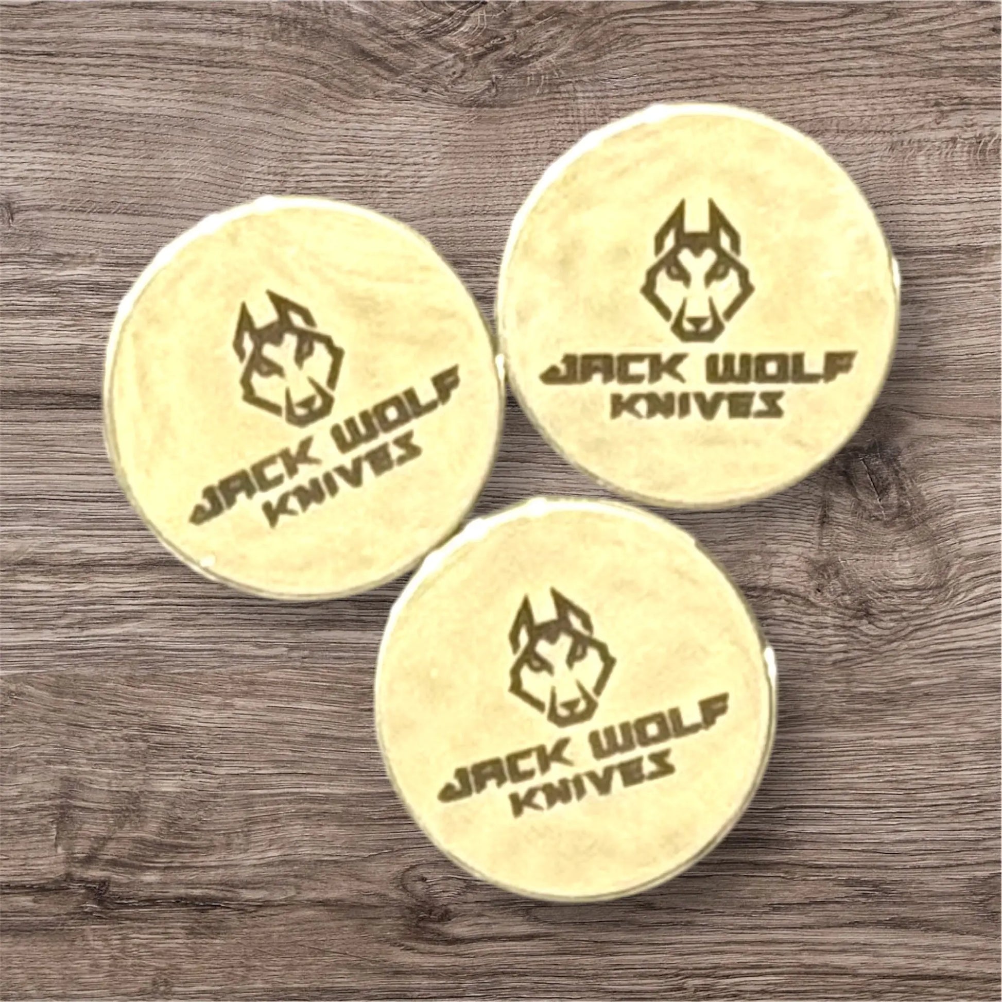 Jack Wolf Knives-Jack Wolf Knives - BENNY'S CLIP - TITANIUM STARBURST - w/ FREE Tumbler-10-Urban Cutlery