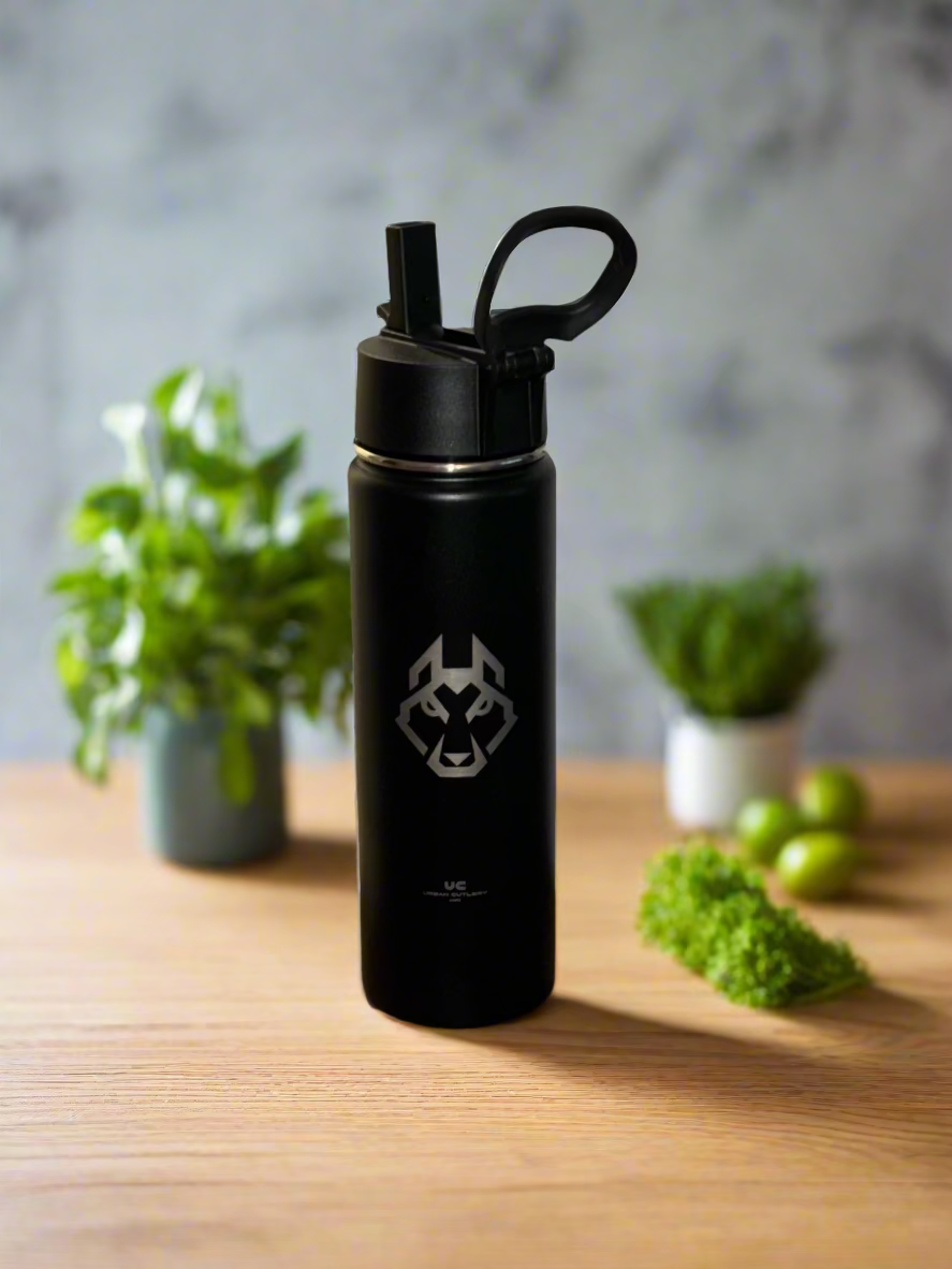 Jack Wolf Knives-Jack Wolf Knives - BENNY'S CLIP - TITANIUM STARBURST - w/ FREE Tumbler-12-Urban Cutlery