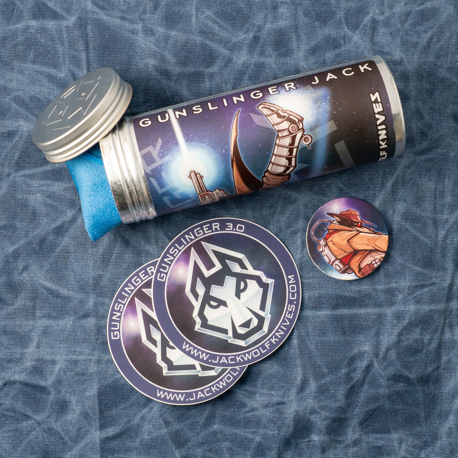 Jack Wolf Knives-Jack Wolf Knives - GUNSLINGER JACK - Available 2/20 @ 2PM EST!-Folding Knife-Urban Cutlery