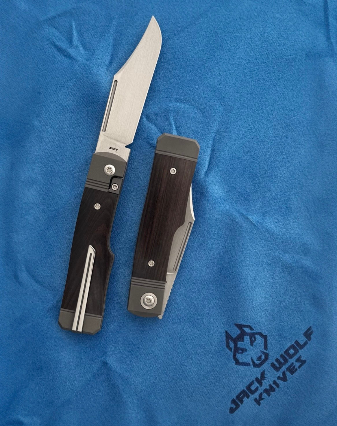 Jack Wolf Knives-Jack Wolf Knives - GUNSLINGER JACK - EBONY WOOD-5-Urban Cutlery