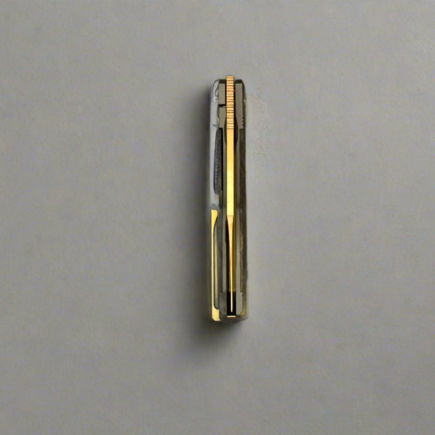 Jack Wolf Knives-Jack Wolf Knives - GUNSLINGER JACK - FAT CARBON DARK MATTER GOLD - 18K GOLD CUSTOM-Urban Cutlery