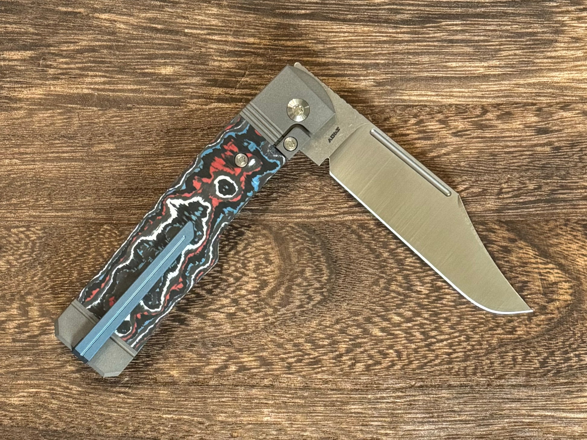Jack Wolf Knives-Jack Wolf Knives - GUNSLINGER JACK - FAT CARBON NEBULA-2-Urban Cutlery