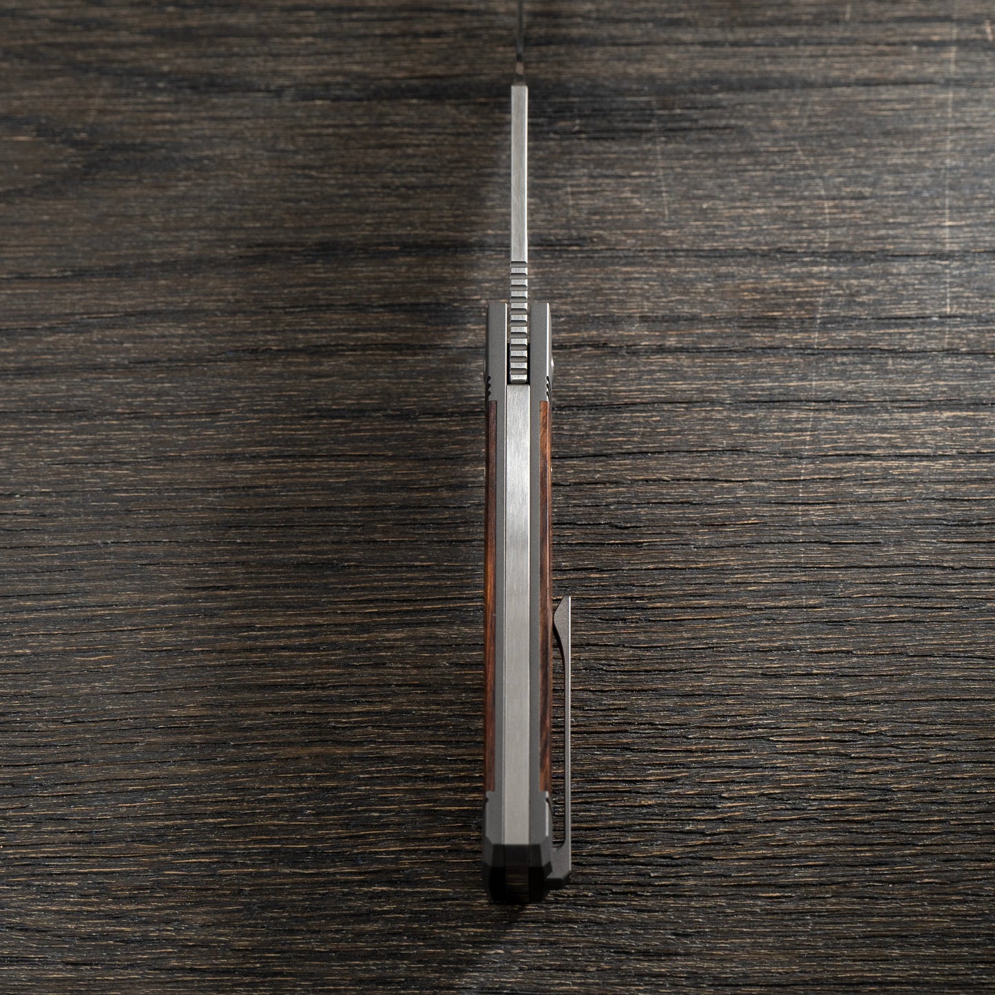 Jack Wolf Knives-Jack Wolf Knives - GUNSLINGER JACK - IRONWOOD HAND SATIN-Urban Cutlery