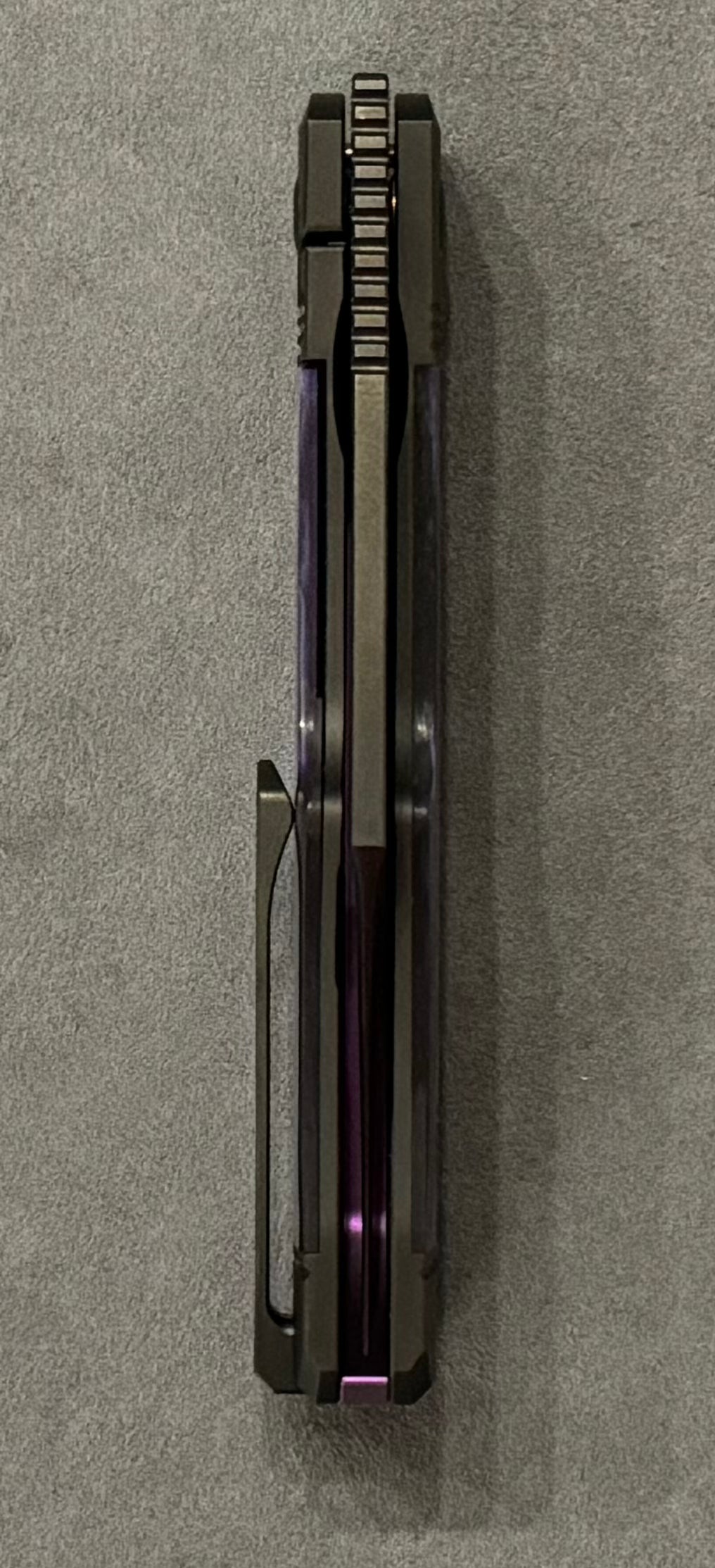 Jack Wolf Knives-Jack Wolf Knives - GUNSLINGER JACK - KIRINITE COSMIC PURPLE DLC-5-Urban Cutlery