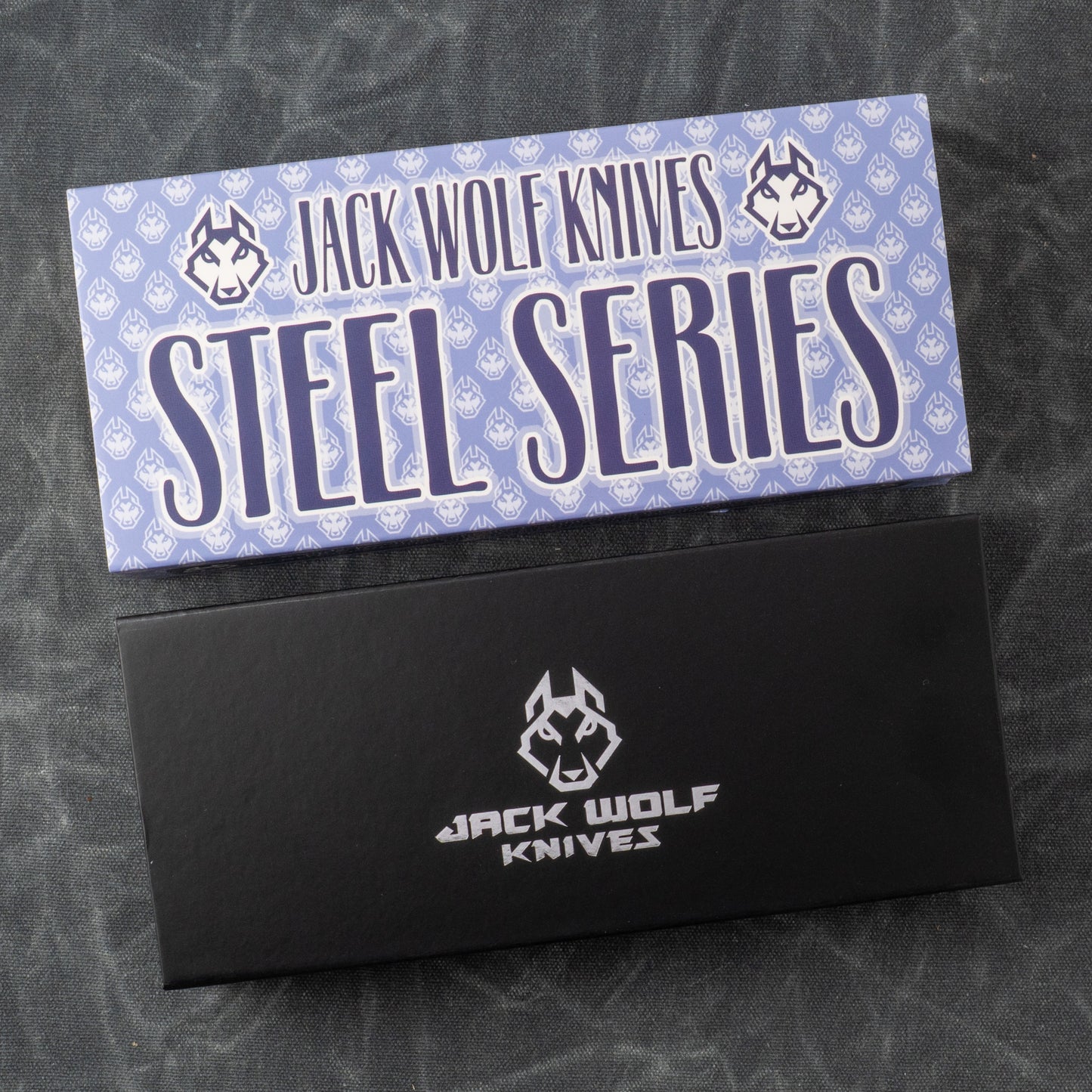 Jack Wolf Knives-Jack Wolf Knives K9 JACK - Steel Series - YELLOW JIGGED BONE-7-Urban Cutlery