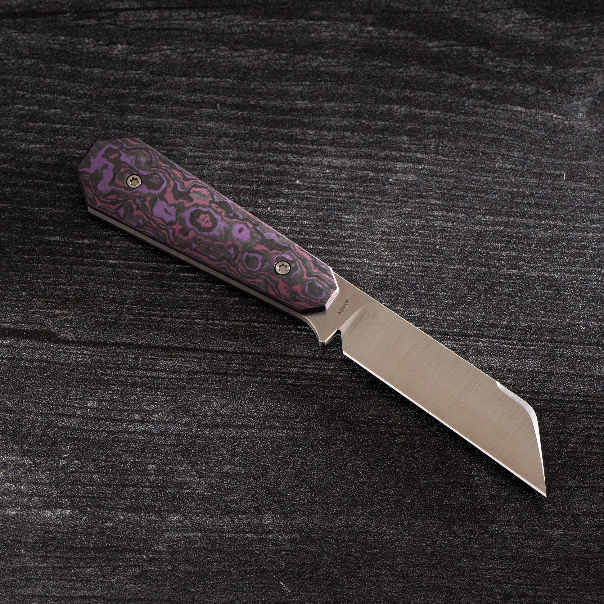 Jack Wolf Knives-Jack Wolf Knives - MIDNIGHT FIXedc - FAT CARBON PURPLE HAZE-Urban Cutlery
