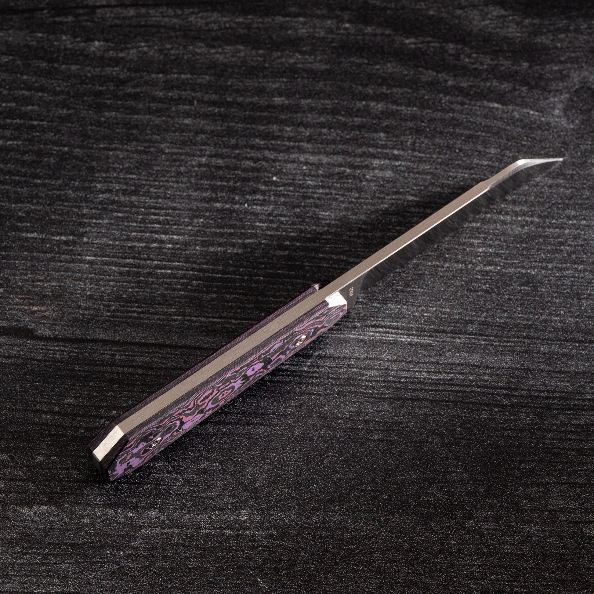 Jack Wolf Knives-Jack Wolf Knives - MIDNIGHT FIXedc - FAT CARBON PURPLE HAZE-Urban Cutlery