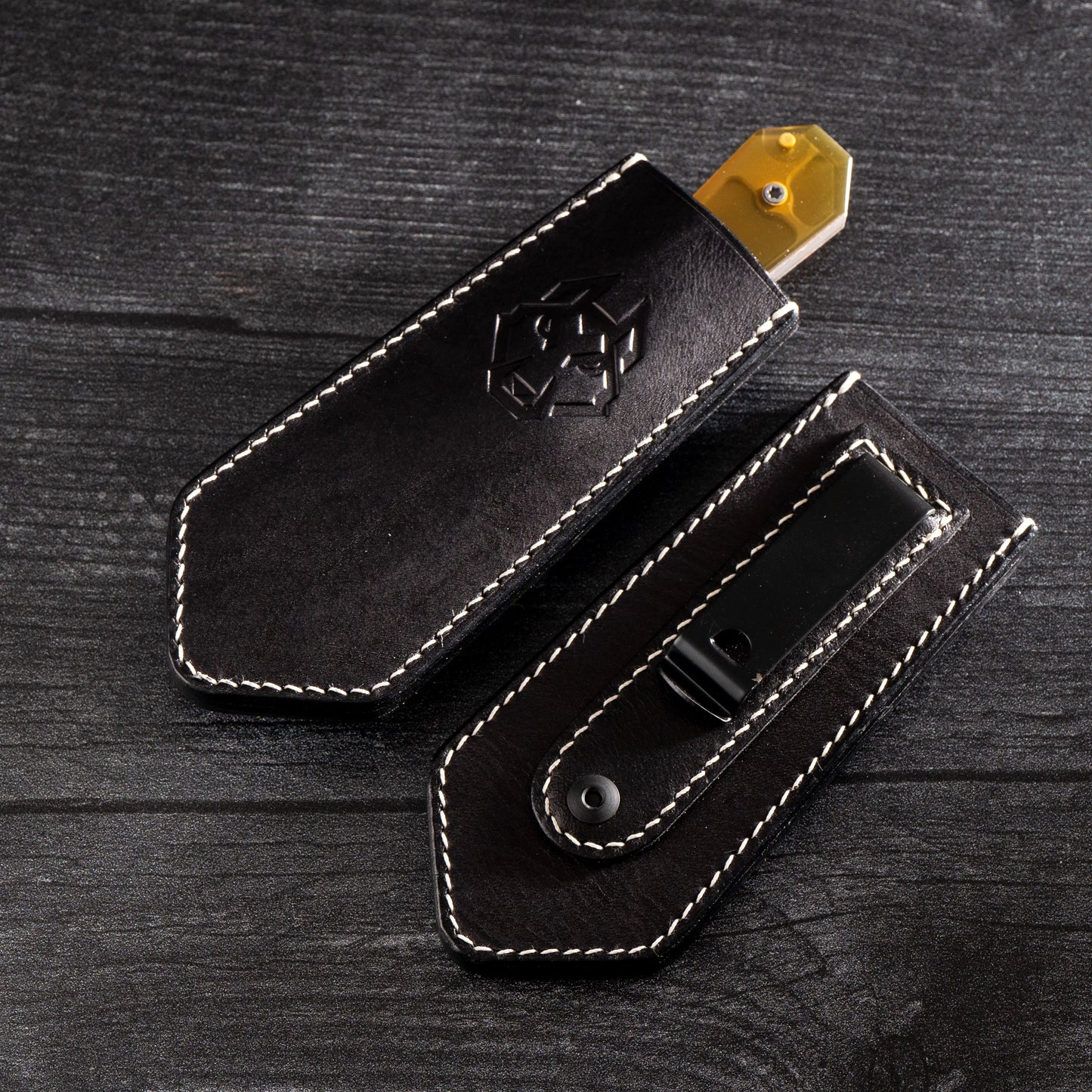 Jack Wolf Knives-Jack Wolf Knives - MIDNIGHT FIXedc - ULTEM BLAST AND TUMBLE-Urban Cutlery