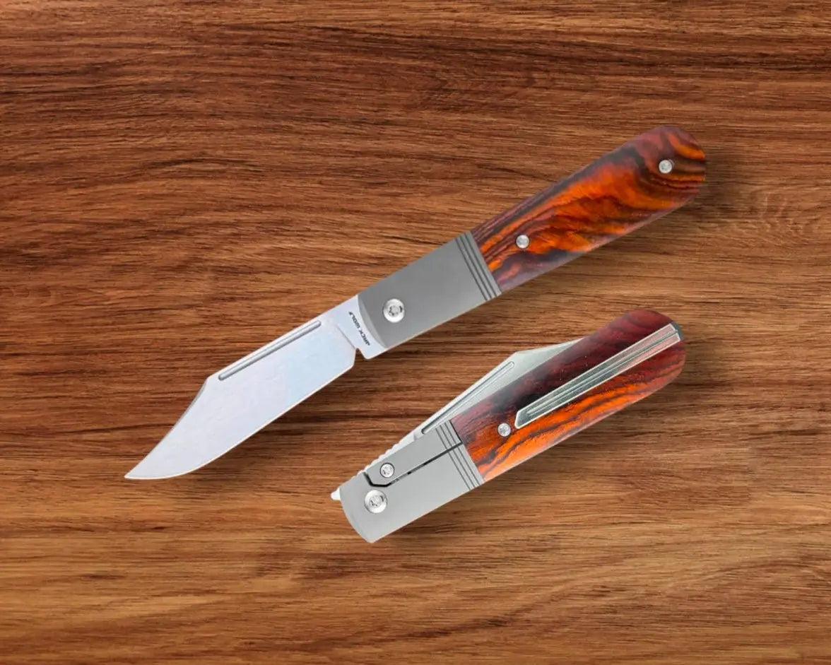 Jack Wolf Knives-Jack Wolf Knives - PRIMO JACK - ROSEWOOD HAND SATIN-1-Urban Cutlery