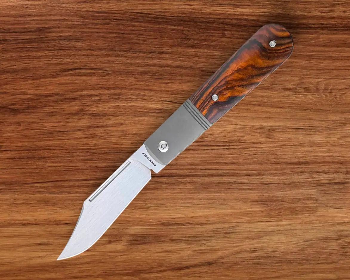 Jack Wolf Knives-Jack Wolf Knives - PRIMO JACK - ROSEWOOD HAND SATIN-2-Urban Cutlery