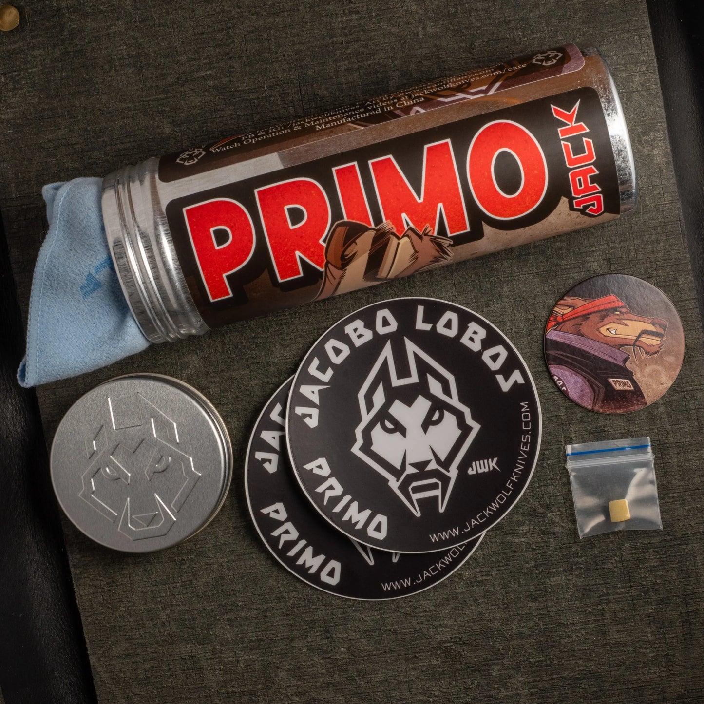 Jack Wolf Knives-Jack Wolf Knives - PRIMO JACK - ROSEWOOD HAND SATIN-7-Urban Cutlery