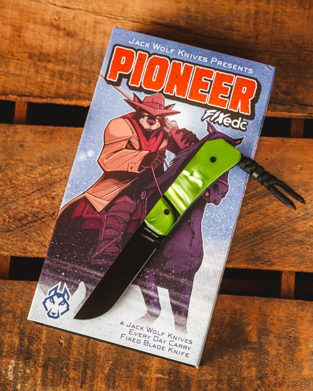 Jack Wolf Knives-Jack Wolf Knives - Pioneer FIXedc-14-Urban Cutlery