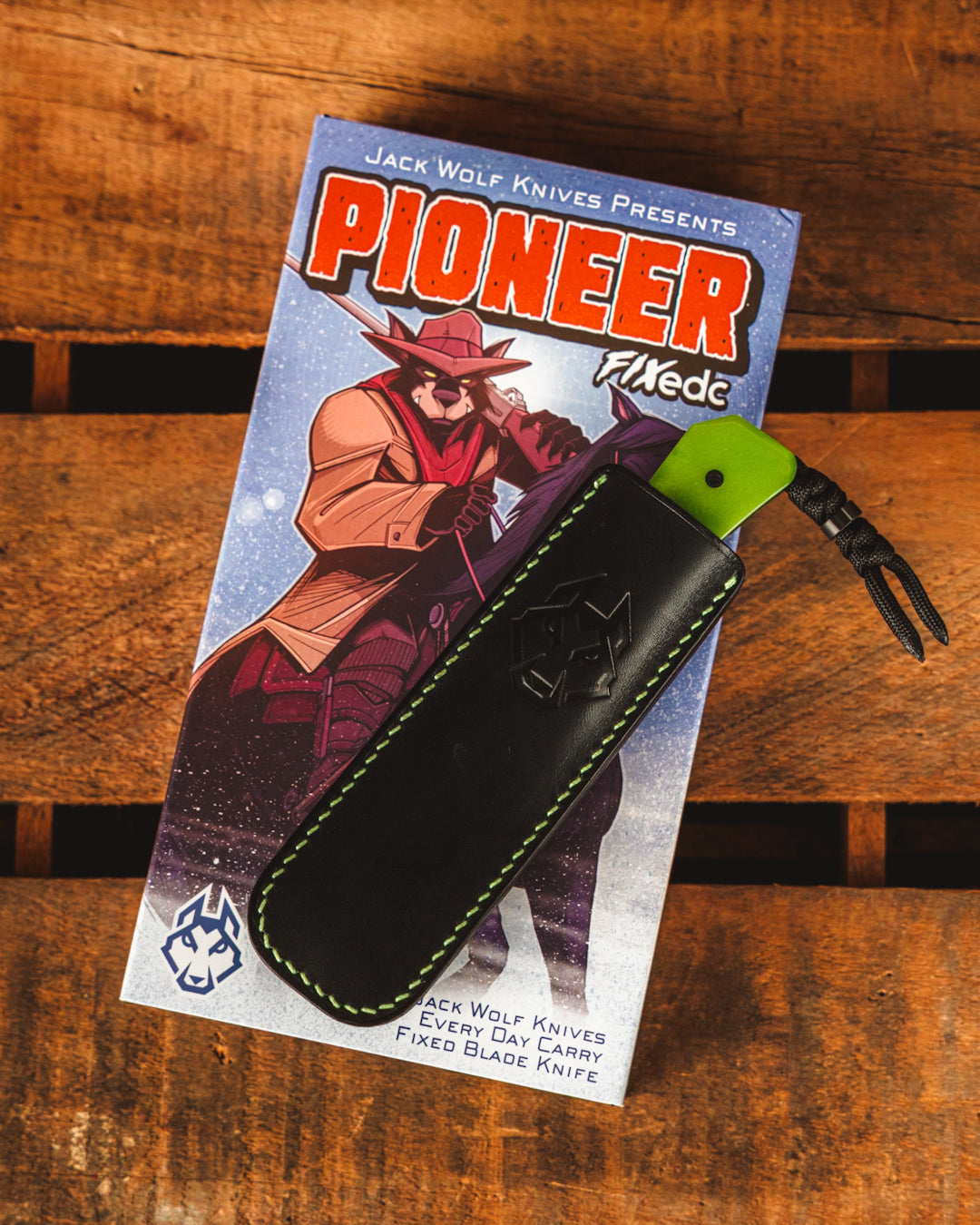 Jack Wolf Knives-Jack Wolf Knives - Pioneer FIXedc-15-Urban Cutlery