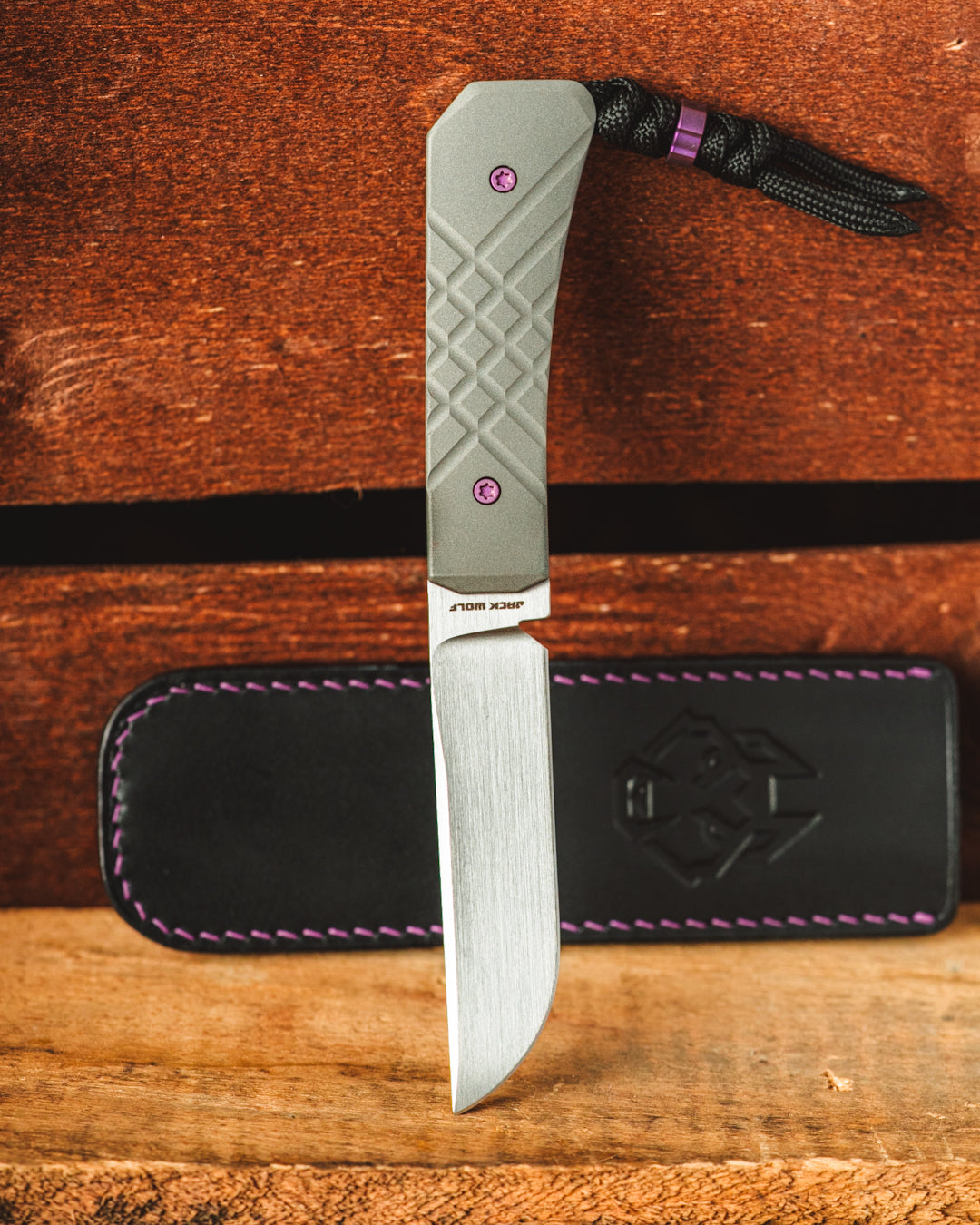 Jack Wolf Knives-Jack Wolf Knives - Pioneer FIXedc-27-Urban Cutlery