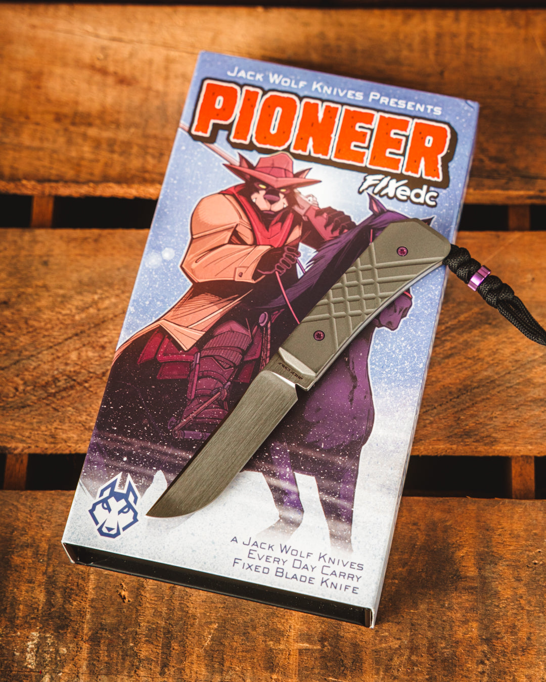 Jack Wolf Knives-Jack Wolf Knives - Pioneer FIXedc-29-Urban Cutlery