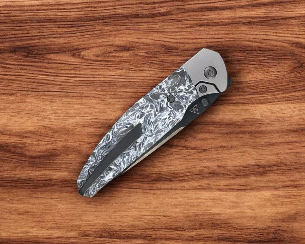 Jack Wolf Knives-Jack Wolf Knives - TANGO JACK - FAT CARBON DARK MATTER POLAR DLC BELT SATIN-5-Urban Cutlery