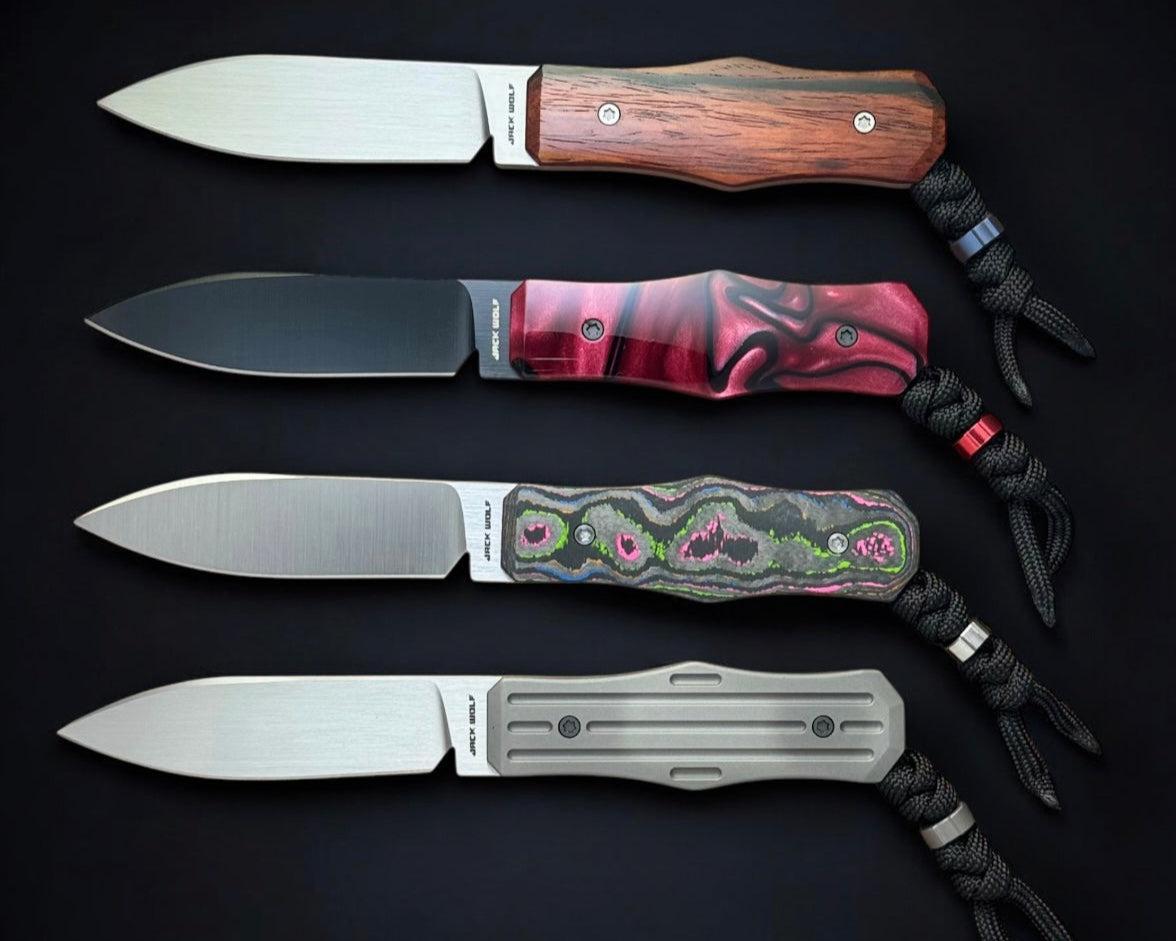 Jack Wolf Knives-Jack Wolf Knives - Vampire FIXedc - w/ FREE Flask-Urban Cutlery