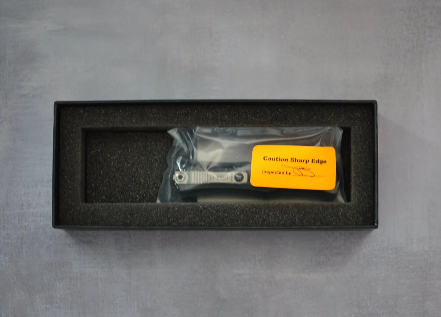 Microtech-Microtech Hera II Mini 1701M-10 Bayonet Stonewash Blade, Black Handle - Brand New-4-Urban Cutlery