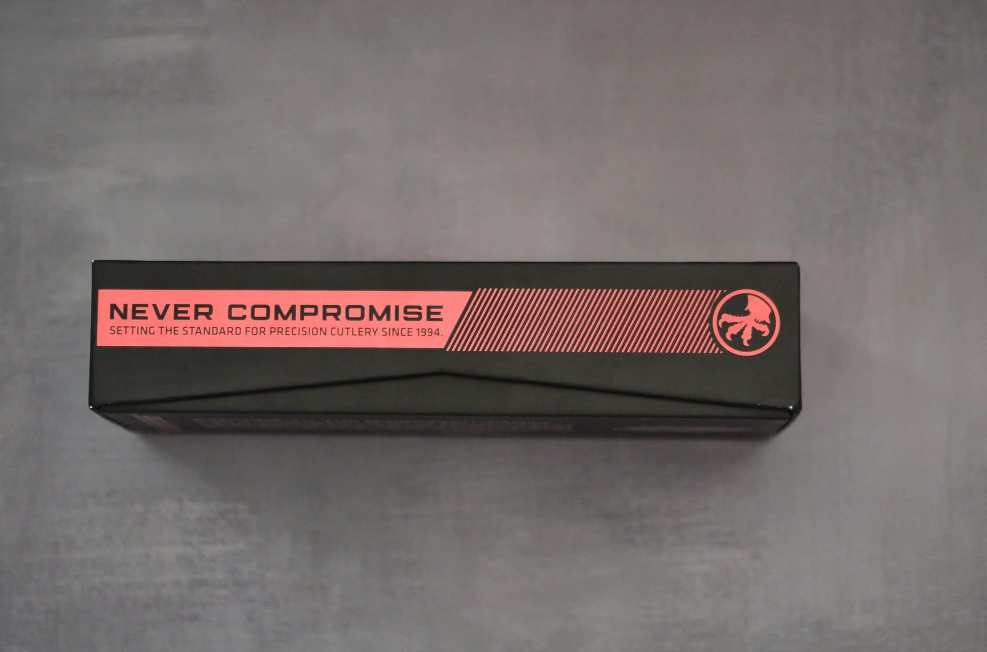 Microtech-Microtech Hera II Mini 1701M-10 Bayonet Stonewash Blade, Black Handle - Brand New-8-Urban Cutlery