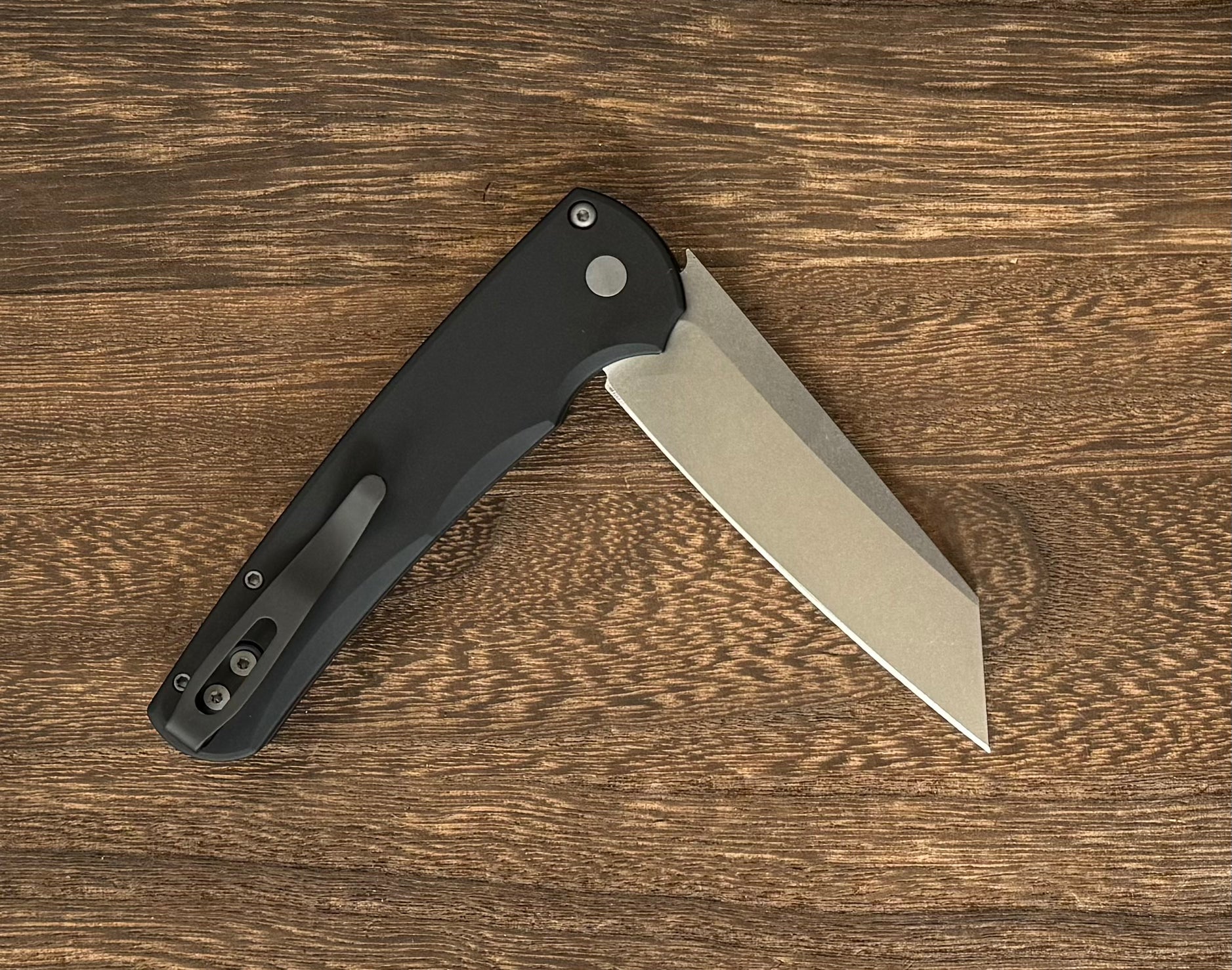 Pro-Tech 5401 Malibu - Black Handle - Stonewash Reverse Tanto Magnacut Blade Pro-Tech Urban Cutlery & Lifestyle Shoppe