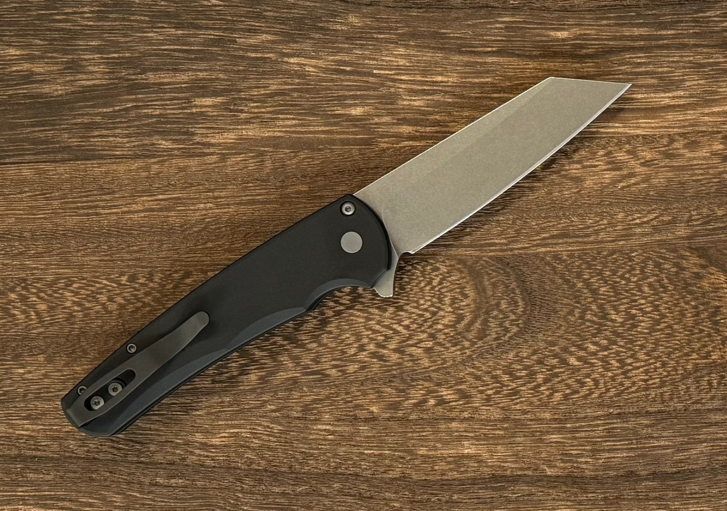 Pro-Tech 5401 Malibu - Black Handle - Stonewash Reverse Tanto Magnacut Blade Pro-Tech Urban Cutlery & Lifestyle Shoppe