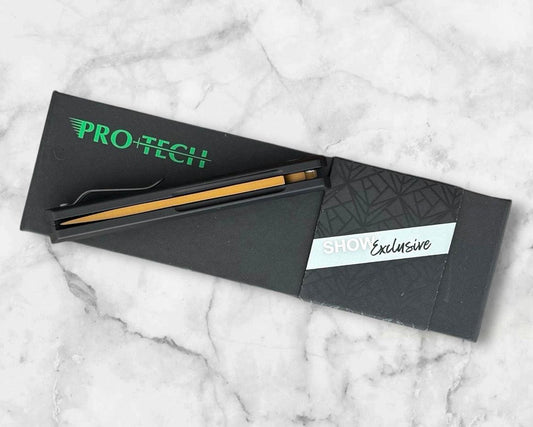 Pro-Tech-Pro-Tech 2025 F&F Show Exclusive Boker Burnley Kwaiken AUTO - Black Aluminum Handle - Tan 154CM Kwaiken Blade-Urban Cutlery