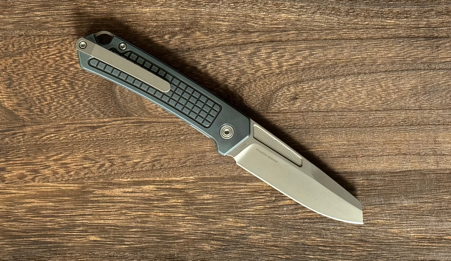 Richard Rogers - X-Mid - Blue frame Richard Rogers Knives Urban Cutlery & Lifestyle Shoppe